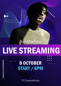 Read more about the article AshMellow Online Live to be held Oct. 8